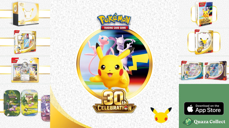 Pokémon TCG 30th Celebration: Complete Set Guide, Full Product Lineup & MSRPs