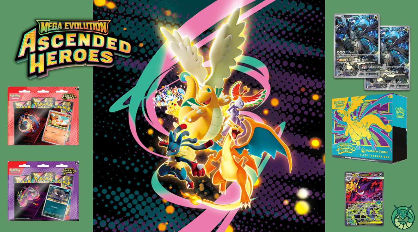 Pokémon TCG: Mega Evolution Ascended Heroes Set Guide: Release, Cards, and Products