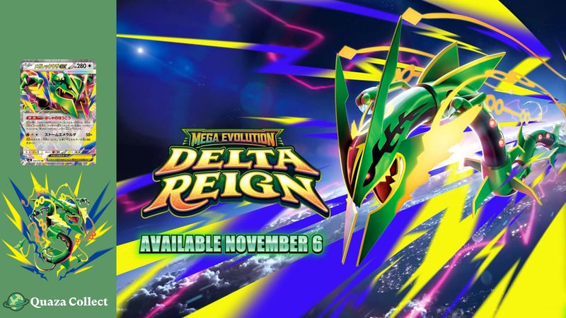 Pokémon TCG Delta Reign: Set Guide, Mega Rayquaza ex Card Details & Product Lineup