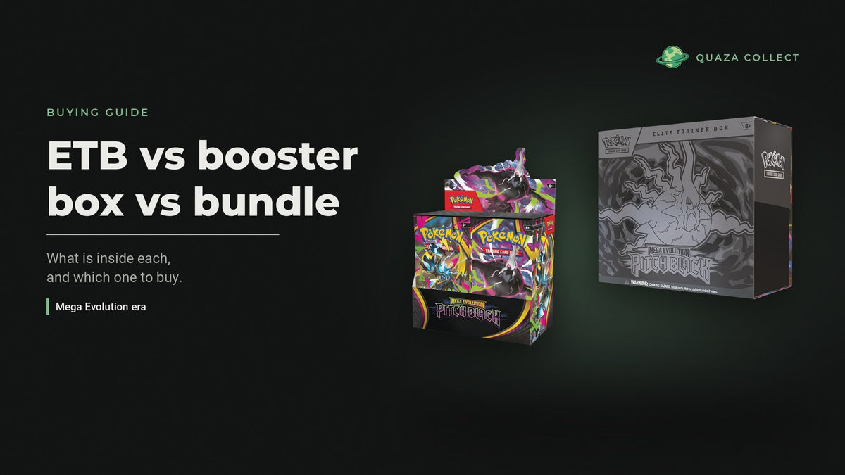 Pitch Black booster box and Elite Trainer Box