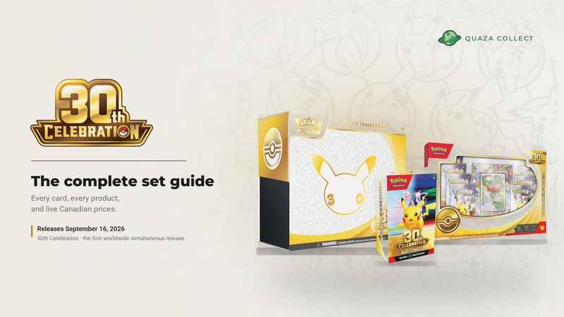 Pokémon TCG 30th Celebration: Complete Set Guide, Full Product Lineup & MSRPs