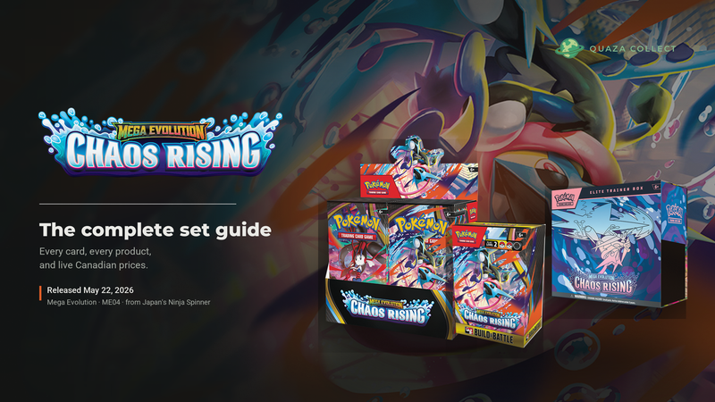 Pokémon TCG Chaos Rising set guide: booster display box, Elite Trainer Box and Build & Battle Box against Mega Greninja ex key art
