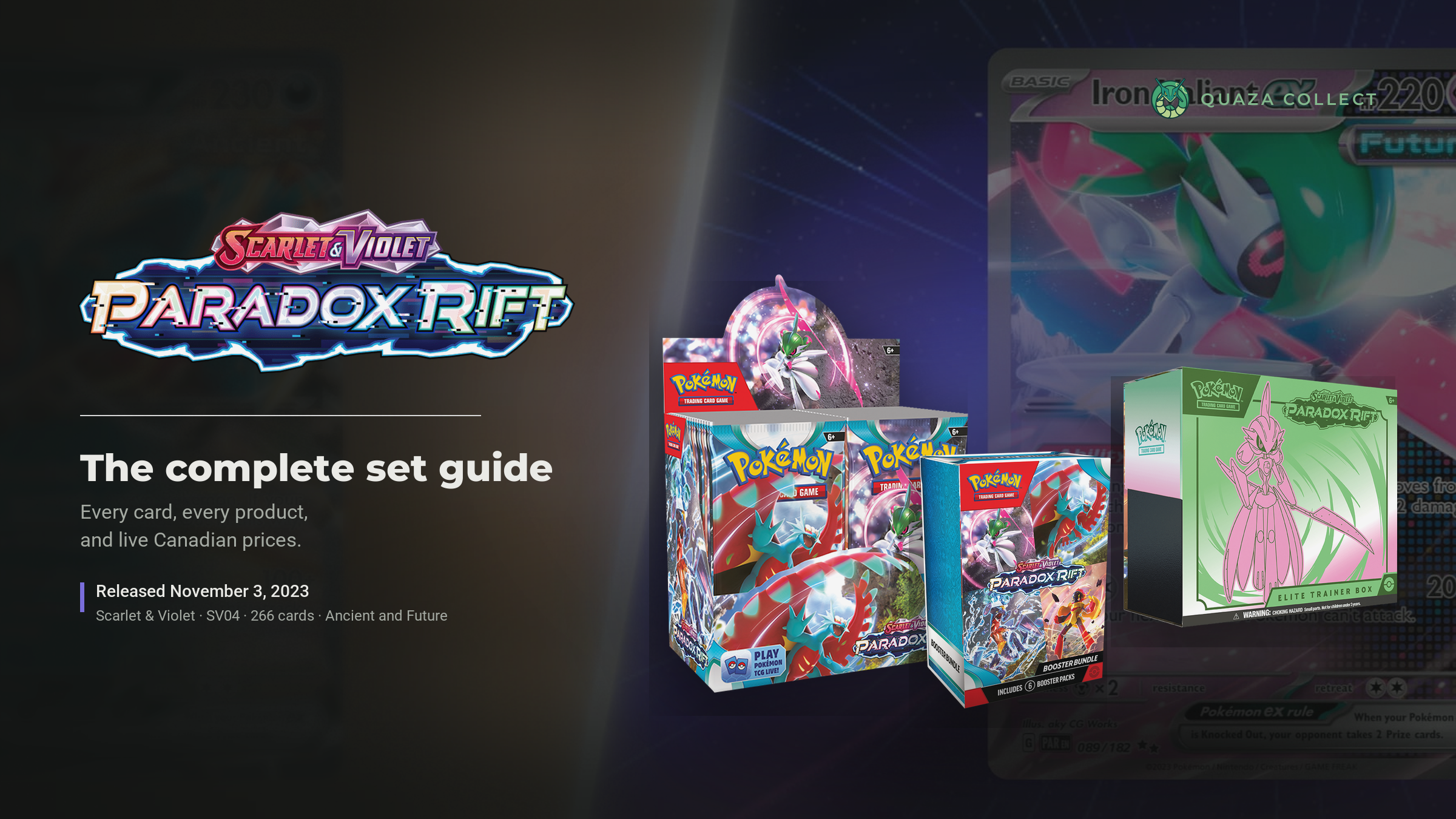 paradox rift tcgplayer booster box Pokemon TCG: Scarlet and Violet: RIFT: Display (36CT) : Toys & Games and more Pokémon ex join the fray Pokemon Scarlet & Violet |