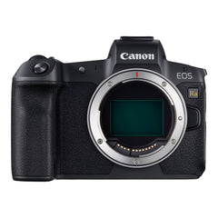 Canon EOS Ra full-frame mirrorless astrophotography camera body, front view with the RF mount and sensor