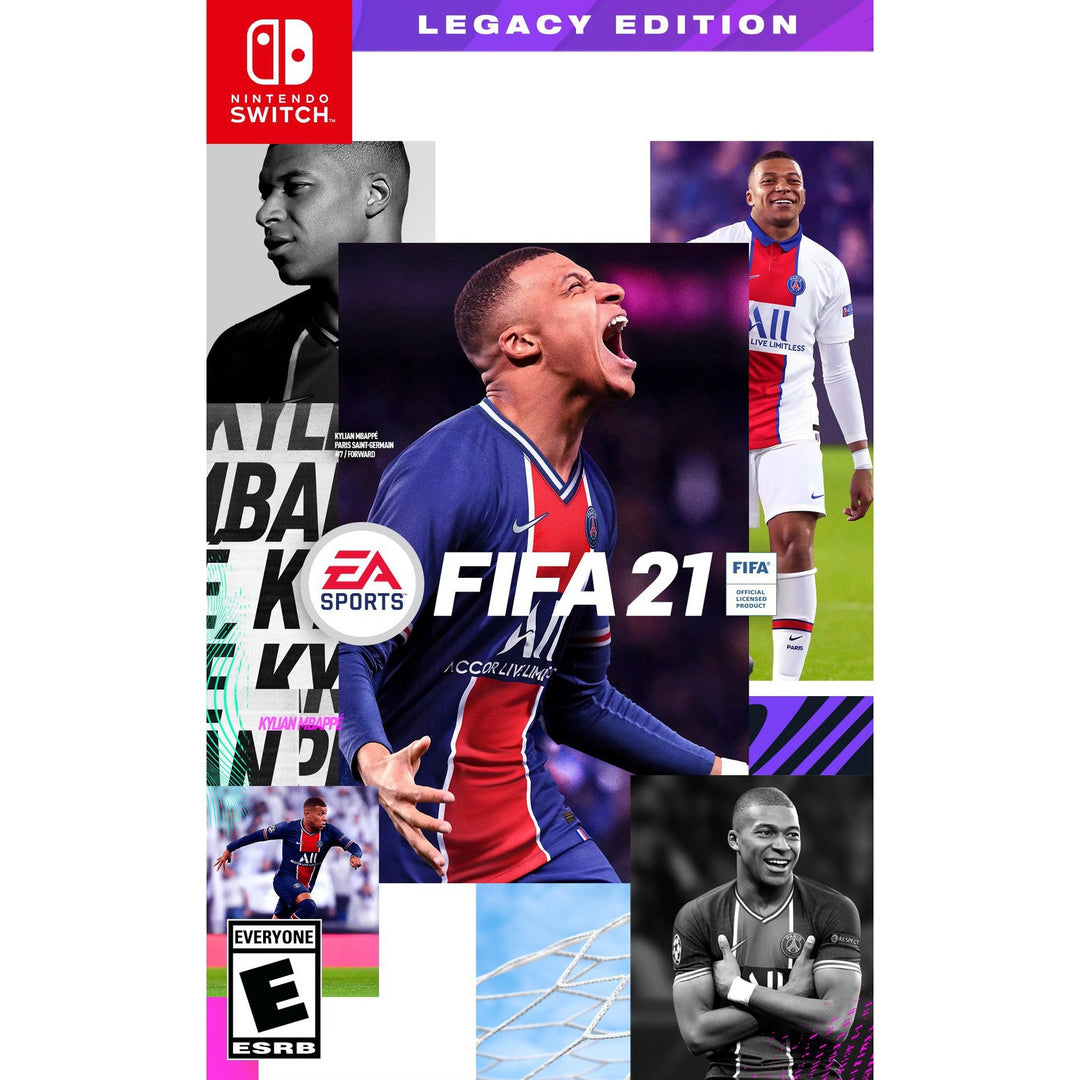 FIFA 21 Legacy Edition Nintendo Switch retail case
