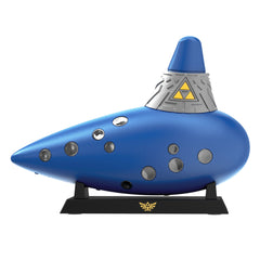 HORI Electric Ocarina of Time for Nintendo Switch 2, on its stand base