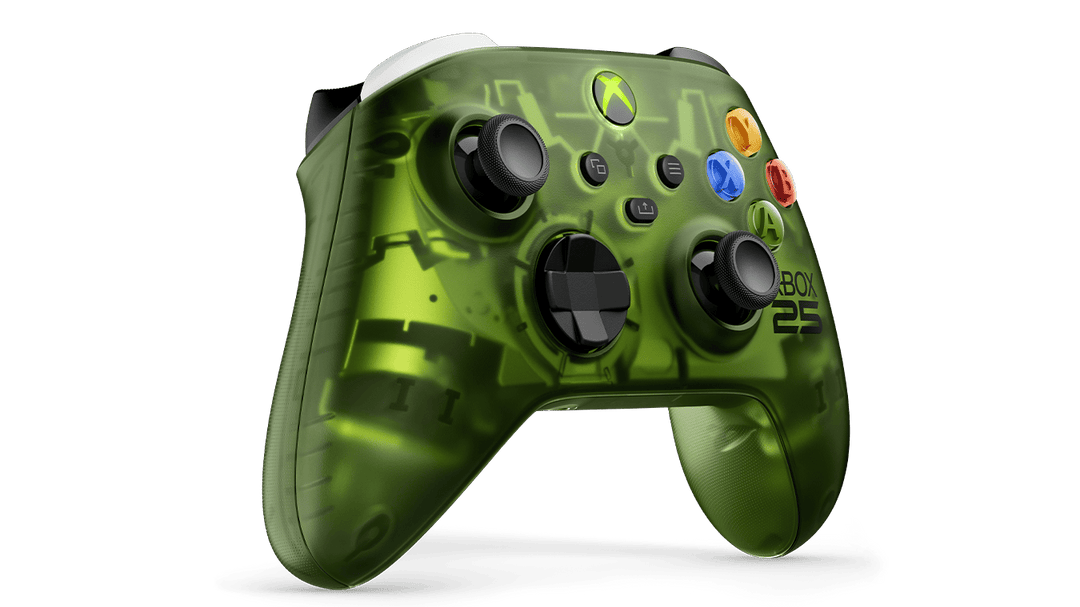 XBOX Wireless Controller X25 Special Edition, front view angled left