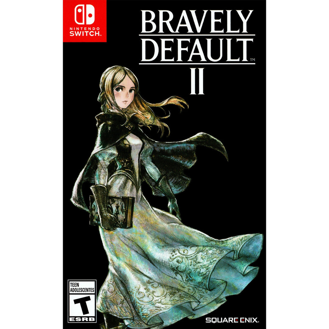 Bravely Default II Nintendo Switch retail case