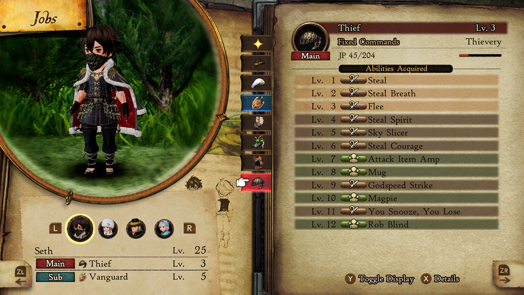 Bravely Default II Nintendo Switch screenshot