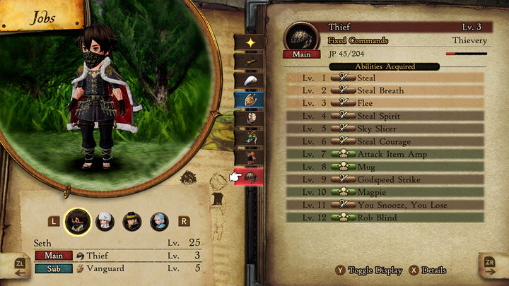 Bravely Default II Nintendo Switch screenshot