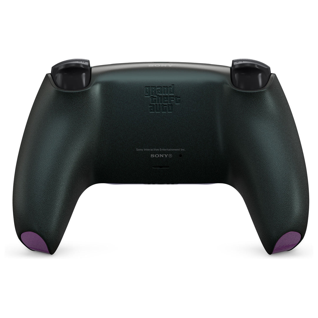 DualSense Grand Theft Auto VI Black Limited Edition, back with the Grand Theft Auto logo