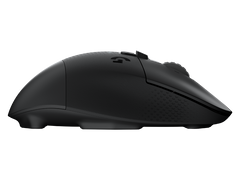 Logitech G604 Wireless Gaming Mouse in Black, right side profile