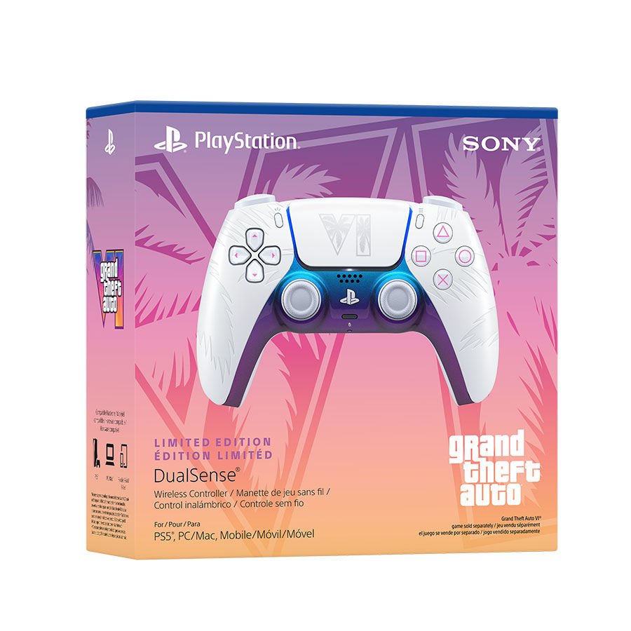 DualSense Grand Theft Auto VI White Limited Edition, retail box
