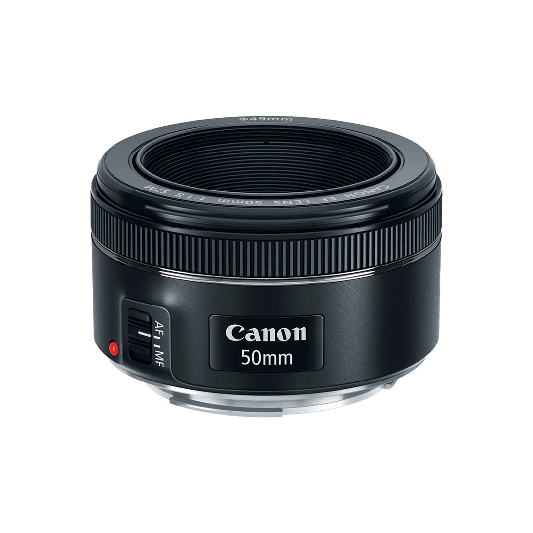 Canon EF 50mm f/1.8 STM prime lens, the second lens in this kit