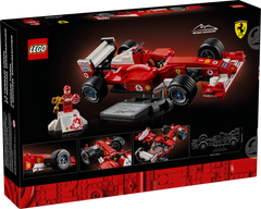 LEGO Icons Ferrari F2004 & Michael Schumacher 11375, box back