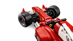 LEGO Icons Ferrari F2004 & Michael Schumacher 11375, nose and front wing of the Ferrari F2004