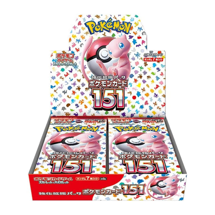 Pokémon TCG: 151 Japanese Booster Box (20 Packs) - sv2a