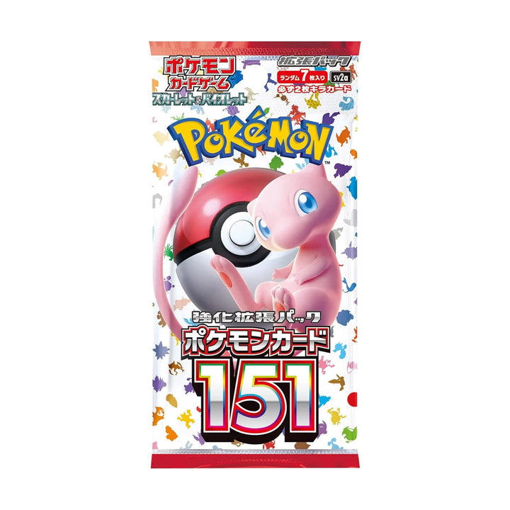 Pokémon TCG: 151 Japanese Booster Box (20 Packs) - sv2a - booster pack