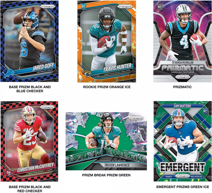 Panini PRIZM NFL Football Fat Pack Box (2025) - 12 Packs