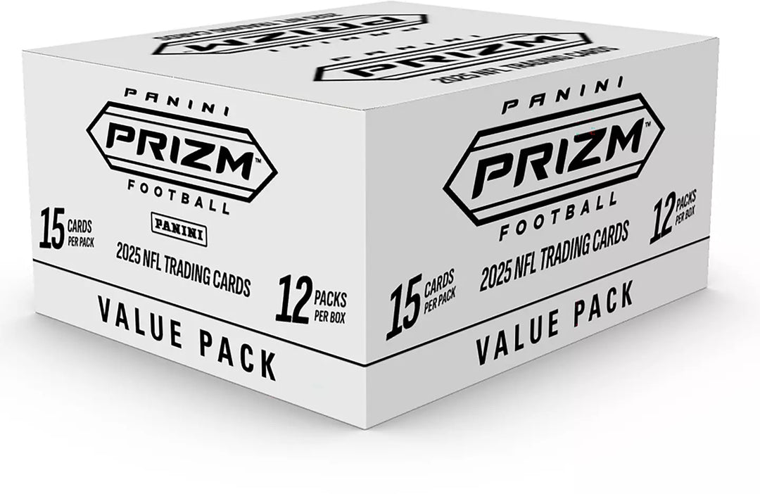 Panini PRIZM NFL Football Fat Pack Box (2025) - 12 Packs