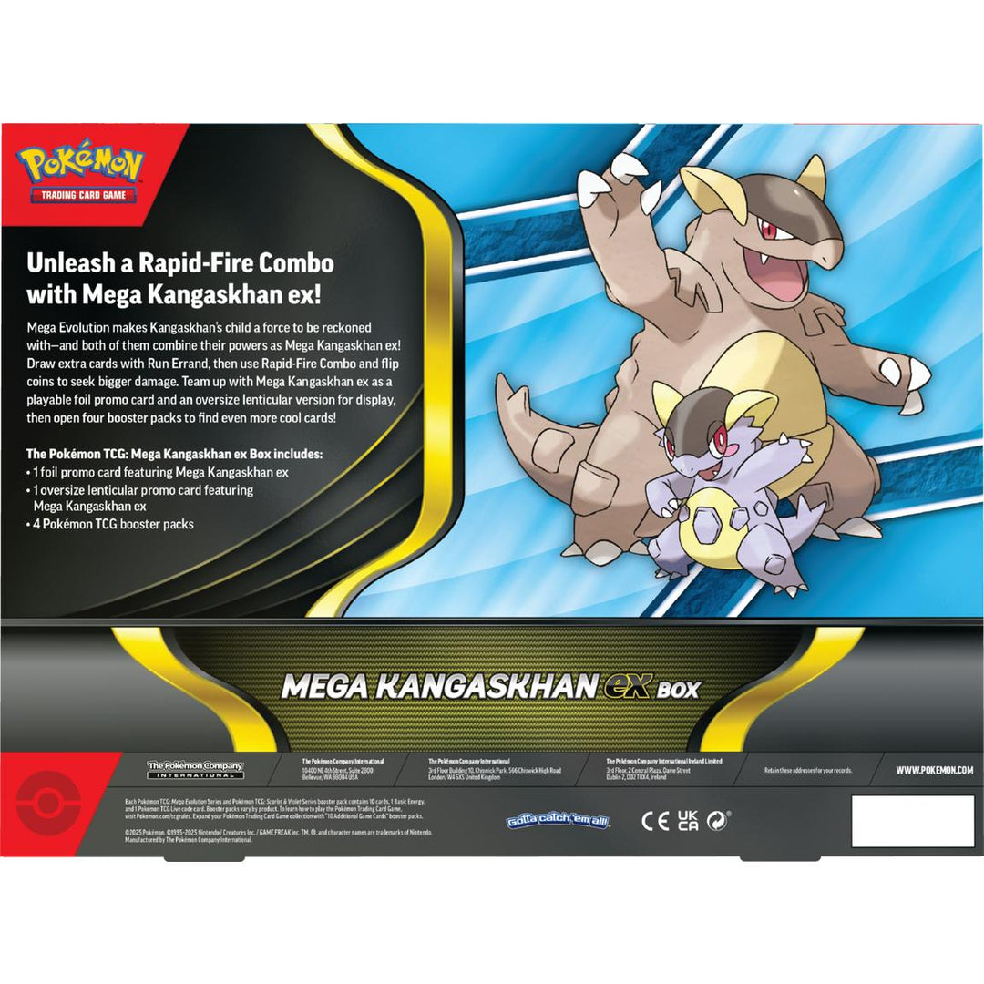 Pokémon TCG: Mega Kangaskhan ex Box (4 Booster Packs)