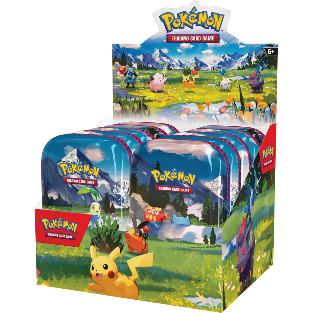 Pokemon TCG: Ascended Heroes Mini Tin Display Box (10 Tins) Quaza Collect Pokemon TCG: Ascended Heroes Mini Tin Display Box (10 Tins) Quaza Collect
