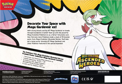Pokémon TCG: Ascended Heroes Premium Poster Collection Sealed Case of 6 (3 of each style) - Mega Lucario and Mega Gardevoir
