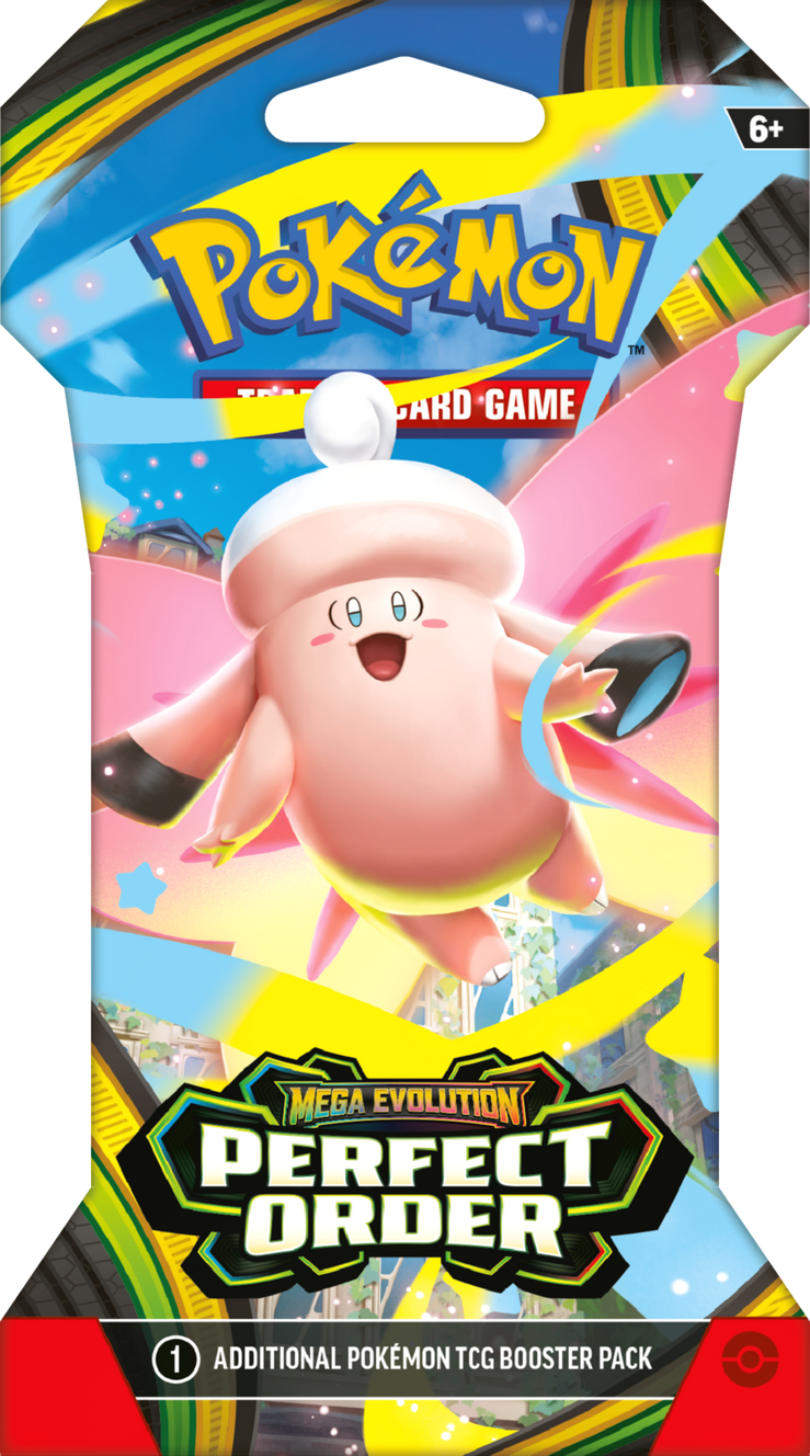 Pokémon TCG: Perfect Order Sleeved Booster Pack - Mega Evolution