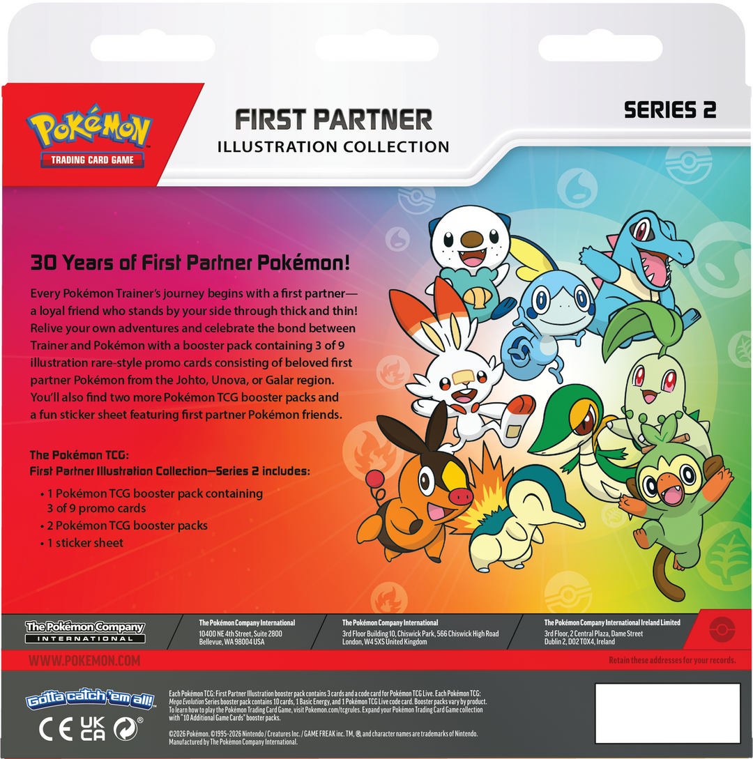 Pokémon TCG: First Partner Illustration Series 2 Collection