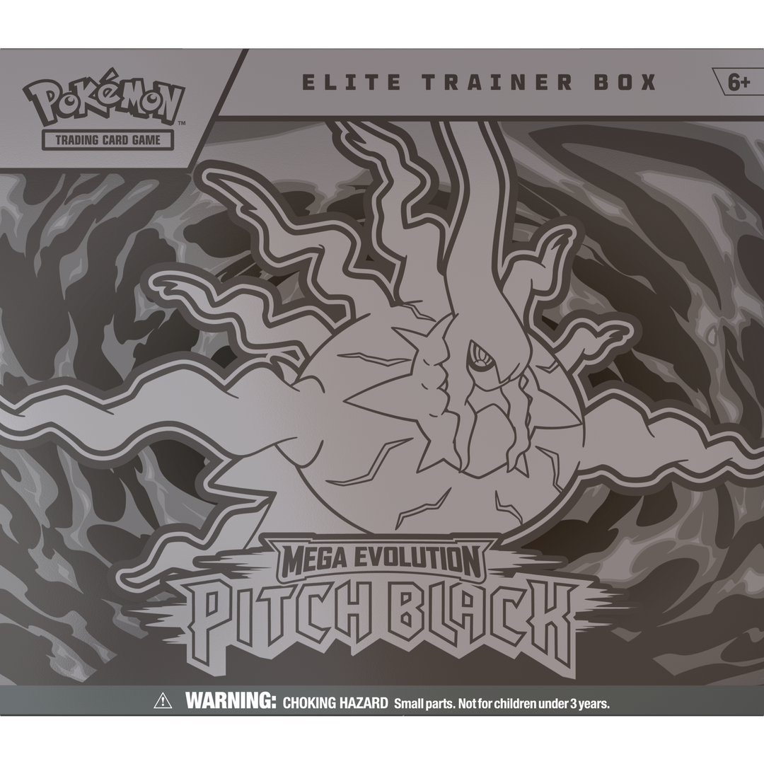 Pokémon TCG: Pitch Black Elite Trainer Box - Mega Evolution 2026