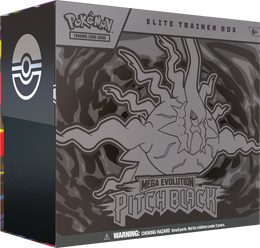 Pokémon TCG: Pitch Black Elite Trainer Box - Mega Evolution 2026