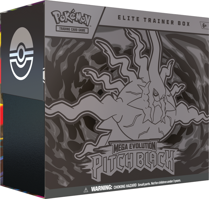 Pokémon TCG: Pitch Black Elite Trainer Box - Mega Evolution 2026