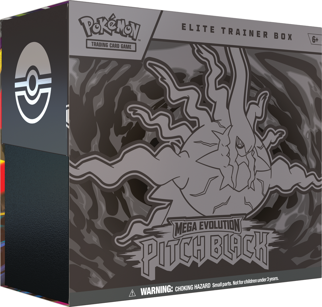 Pokémon TCG: Pitch Black Elite Trainer Box - Mega Evolution 2026