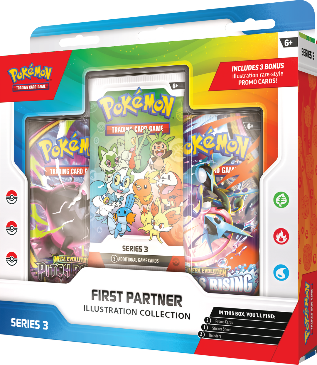 Pokémon TCG: First Partner Illustration Series 3 Collection
