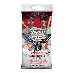 Topps MLB Baseball Series 1 Fat Pack (2026)