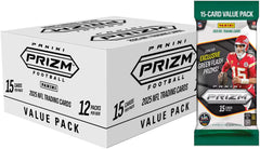 Panini PRIZM NFL Football Fat Pack Box (2025) - 12 Packs