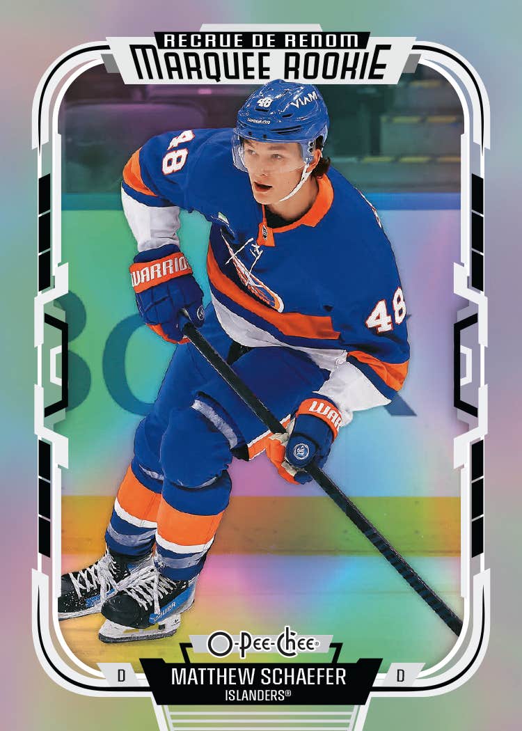 O-Pee-Chee Hockey 2025-26: Matthew Schaefer Marquee Rookie card