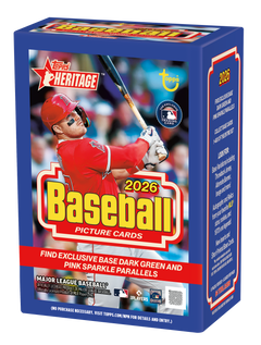 Topps Heritage Baseball - Value Box (8 Packs) - 2026