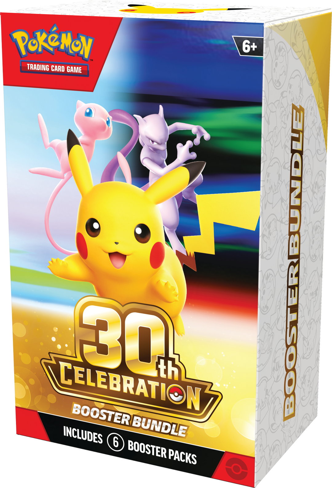 Pokémon TCG: 30th Celebration Booster Bundle (6 Packs) - 2026 - angled front