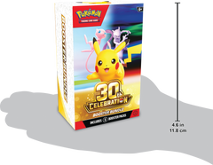 Pokémon TCG: 30th Celebration Booster Bundle (6 Packs) - 2026 - size comparison