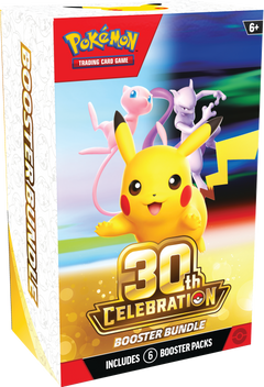 Pokémon TCG: 30th Celebration Booster Bundle (6 Packs) - 2026