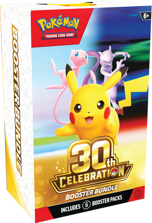 Pokémon TCG: 30th Celebration Booster Bundle (6 Packs) - 2026