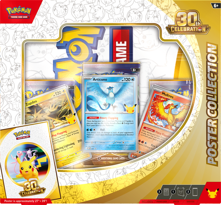 Pokémon TCG: 30th Celebration Poster Collection - 2026