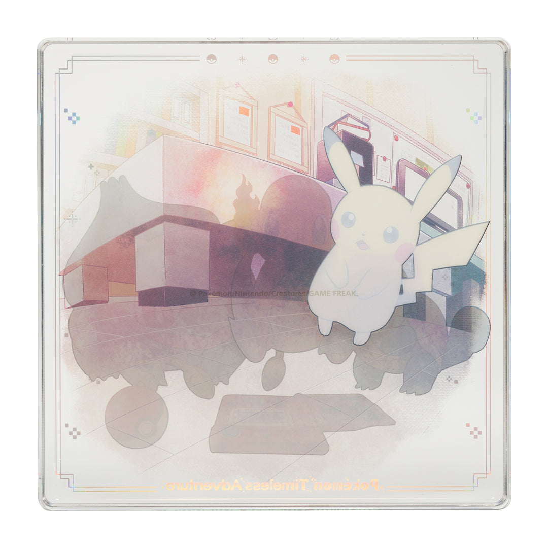 Pokemon 30th Anniversary Timeless Adventure Kanto Acrylic Block (Pokemon Center Exclusive)