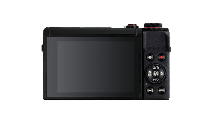 Canon PowerShot G7 X Mark III black, rear LCD and control cluster