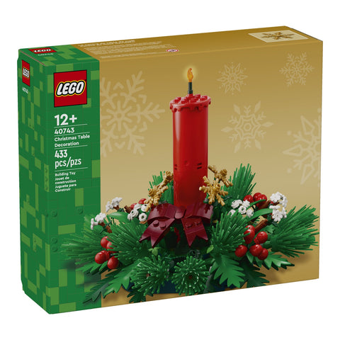 LEGO Christmas Table Decoration 40743 box