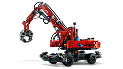LEGO Technic 42144 Material Handler rear three-quarter view