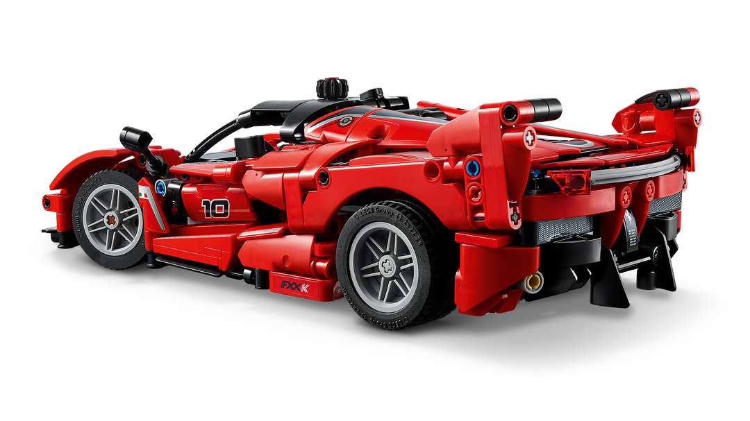 LEGO Technic Ferrari FXX K 42212, Ferrari FXX K from the rear three-quarter
