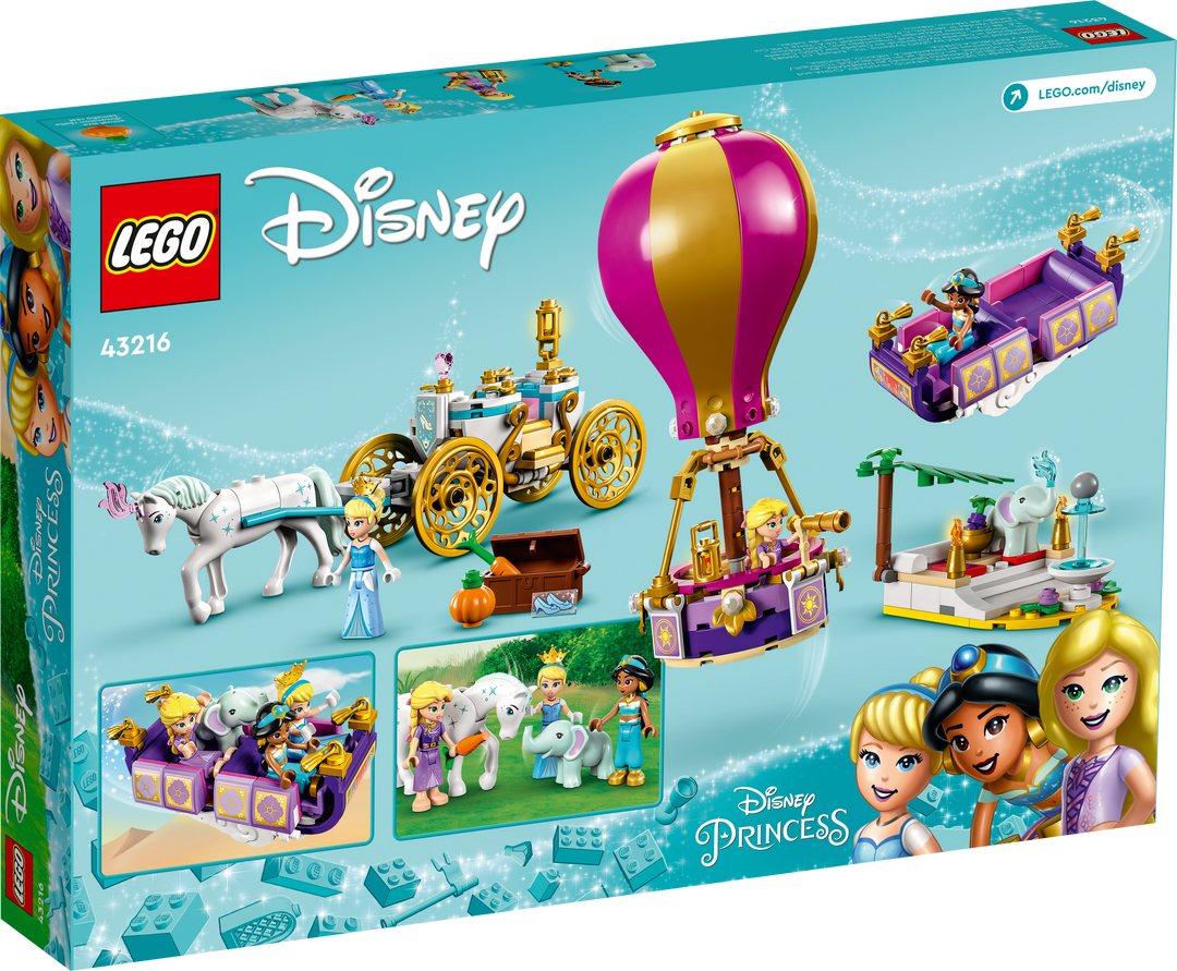 LEGO Disney 43216 Princess Enchanted Journey official box back