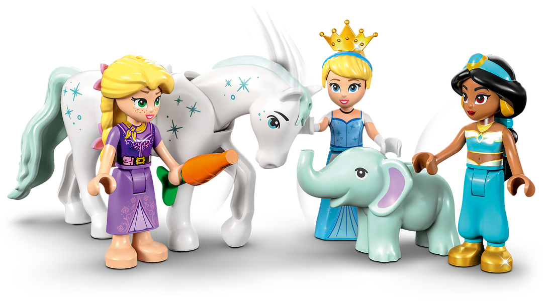 LEGO Disney 43216 Rapunzel, Cinderella, Jasmine and animal figures